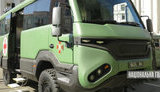 Нацгвардия получила три эвакуационных автобуса Torsus Praetorian 4×4. Один из них уже выполняет задания в зоне ООС. ВИДЕО