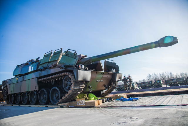 French armored vehicles for NATO arrived in Estonia 08 French armored vehicles for NATO arrived in Estonia 08