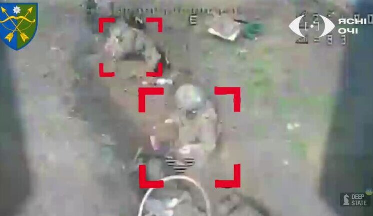 Бойцы 23 ОМБр уничтожают российскую пехоту в районе Очеретино. ВИДЕО