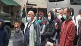 Сварки з правоохоронцями і відмови від обсервації: в готелі "Козацький" у Києві ніяк не можуть вирішити питання туристів, які повернулися з Балі. ВІДЕО+ФОТОрепортаж