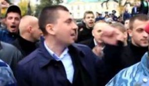 "Свободовец" Михальчишин призывает убивать антифашистов: "УПА стріляла, а не голосувала!". ВИДЕО