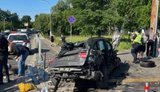 Road accident in Kyiv
