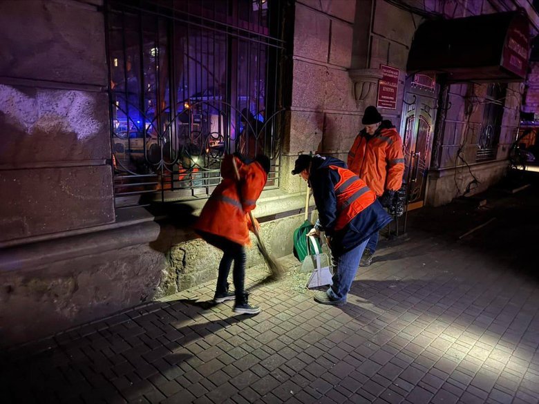 Одесса после обстрела