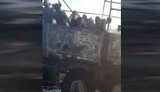 Результати удару "Байрактара" по машині з вірменськими солдатами в жовтні 2020 року. ВIДЕО