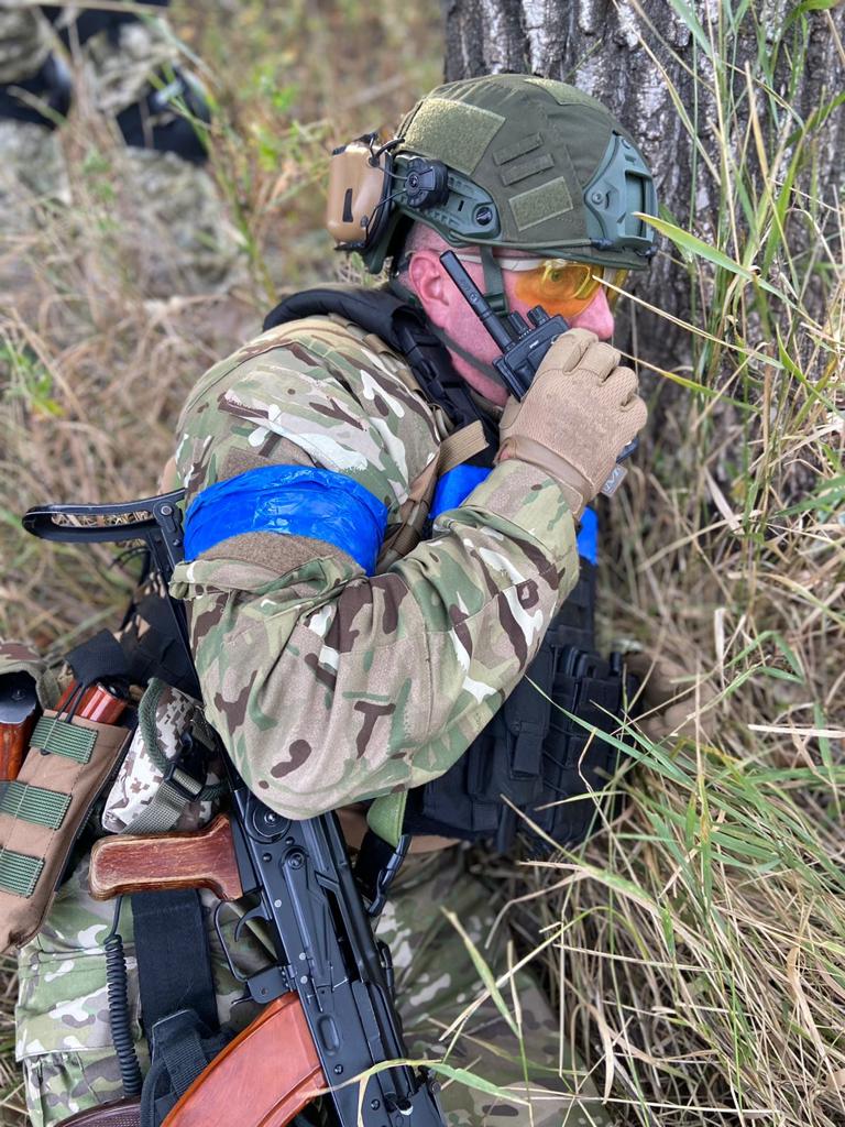 Командир батальйону Захід Сергій Козак: Наші поліцейські заглиблювались у тил до противника на 8-10 кілометрів, виконували диверсійні завдання 07