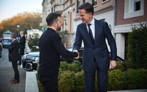 Zelenskyy and Rutte met in Brussels on 6 March