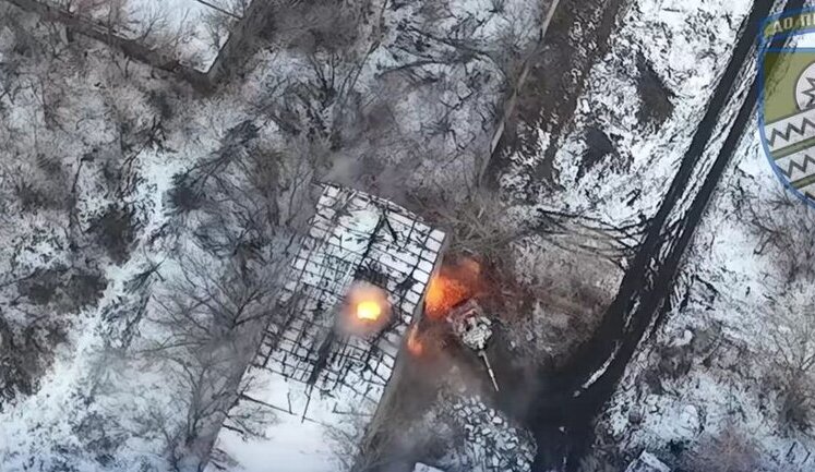 Ukrainian soldiers of 54th SMB destroyed enemy warehouse with ammunition. VIDEO
