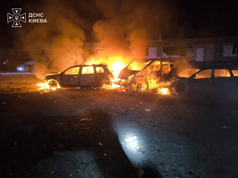 Київ після обстрілу 26 липня