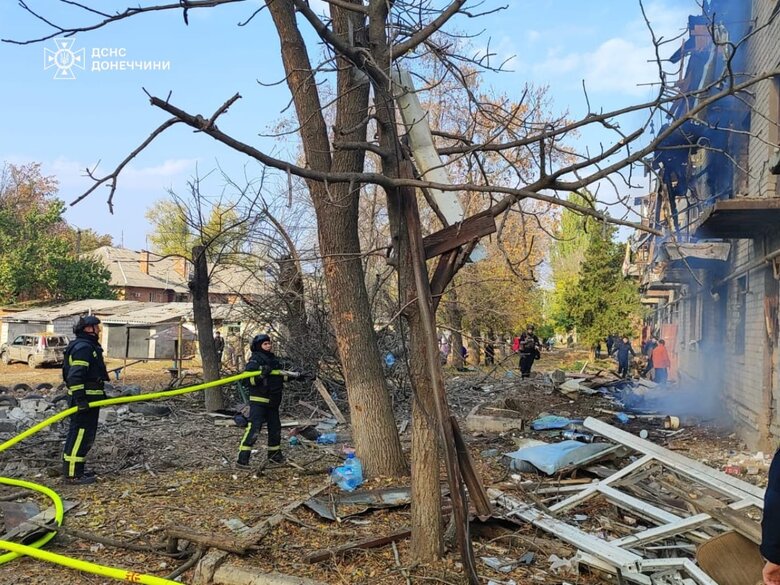 Олексієво-Дружківка після авіаудару