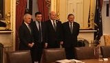 Клімкін і Чалий провели переговори з американськими сенаторами Менендесом і Коркером. ФОТО