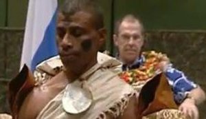 Главу МИД России колоритно встретили на Фиджи: "Ой, ой, ой!!! Русия ура!!!!".+ ВИДЕО.