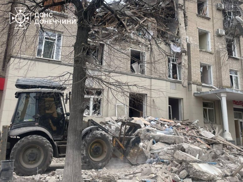 Удар по Дружковке 2 марта: завершены спасательные работы, число погибших возросло до 3 человек