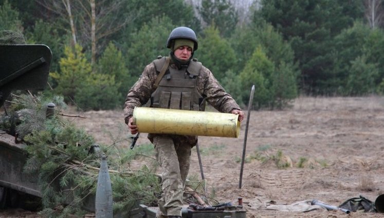 Тактические учения с боевой стрельбой дивизиона 26-й артибригады прошли на Черниговщине. ФОТОрепортаж