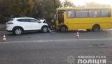 Маршрутка потрапила в ДТП у Миколаївській області: постраждали 11 осіб, зокрема троє малолітніх дітей. ФОТО