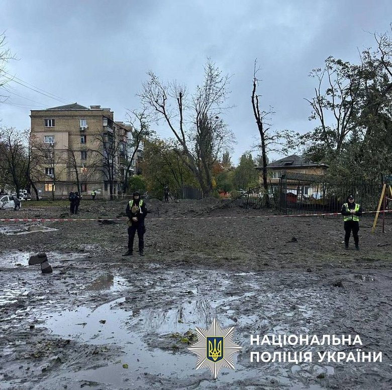 Київ після обстрілу 25 жовтня