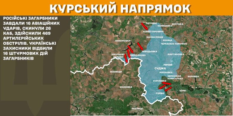General Staff of the map