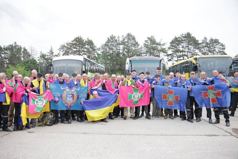 86 servicemen of the Ministry of Internal Affairs returned from captivity.