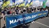 Марш патриотов прошел в Мариуполе в годовщину освобождения от террористов. ВИДЕО+ФОТОрепортаж