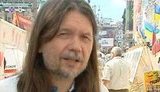 Бригинец: Фанам интересен палаточный городок оппозиции. Они получают живое общение и дополнительную информацию об Украине. + ВИДЕО.