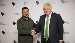 Британський експрем’єр Джонсон зустрівся у Києві із Зеленським. ФОТО