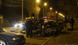 Ночью в Мариуполе столкнулись два автомобиля: три человека погибли, еще двое в тяжелом состоянии госпитализированы, - ГСЧС. ФОТО