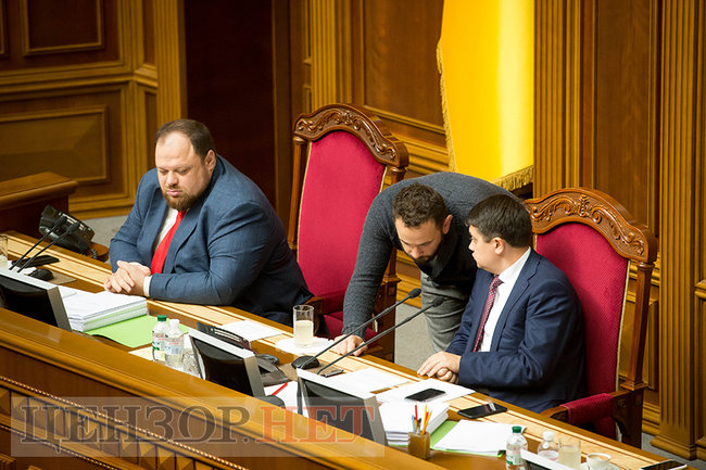 Стефанчук и Регламент, рассказ от Шуфрича и предложение к Шинкаренко вечером решить вопрос зп, - рабочий день ВР 2 октября 19