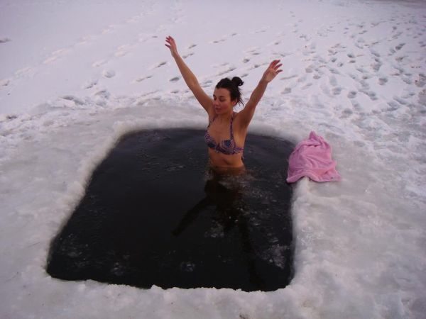 крещение купание