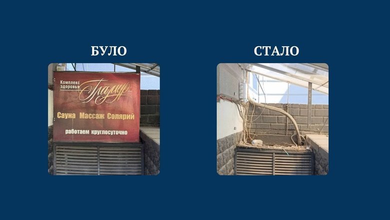 У столиці прибрали понад 20 російськомовних вивісок за два місяці