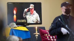 У Сєверодонецьку попрощалися із загиблим на Донбасі Героєм України, командиром батальйону "Луганськ-1" Сергієм Губановим. ВІДЕО+ФОТОрепортаж