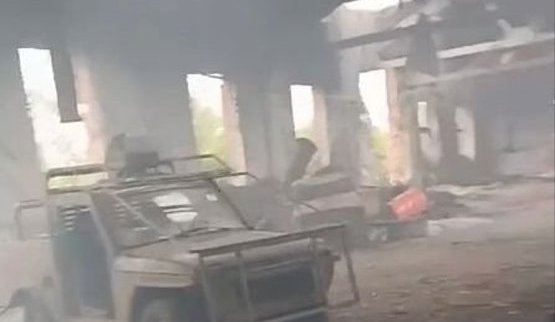 Бійці Сил оборони уразили склад з технікою окупантів