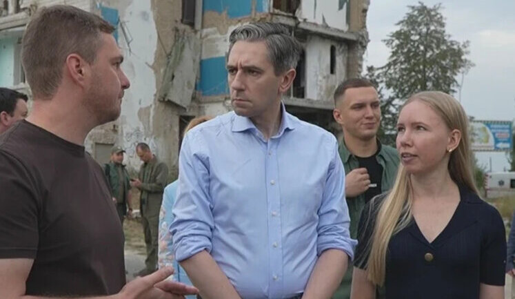 Irish Prime Minister Harris arrived in Kyiv: He plans to meet with Zelenskyy. VIDEO