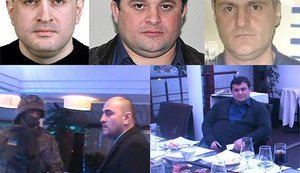 Three Mafia Bosses Arrested in Kyiv Restaurant. PHOTO