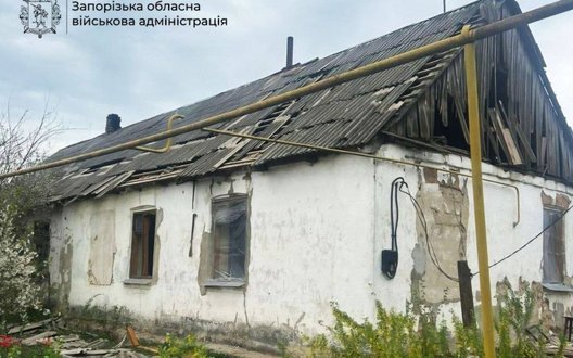 Доба на Запоріжжі: атаковано 53 населені пункти, двоє чоловіків постраждали