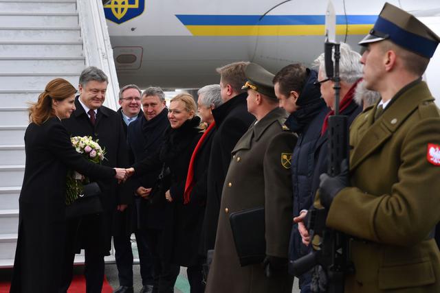 порошенко дуда