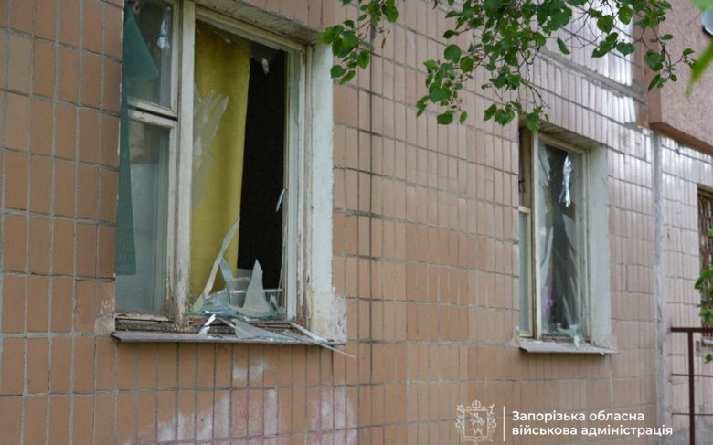Удари по Запоріжжю 30 травня