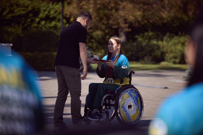Зеленський нагородив призерів Паралімпіади