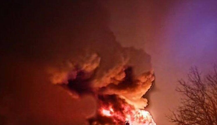 Rocket attack on Kropyvnytsky district: containers with oil products were hit, - RMA