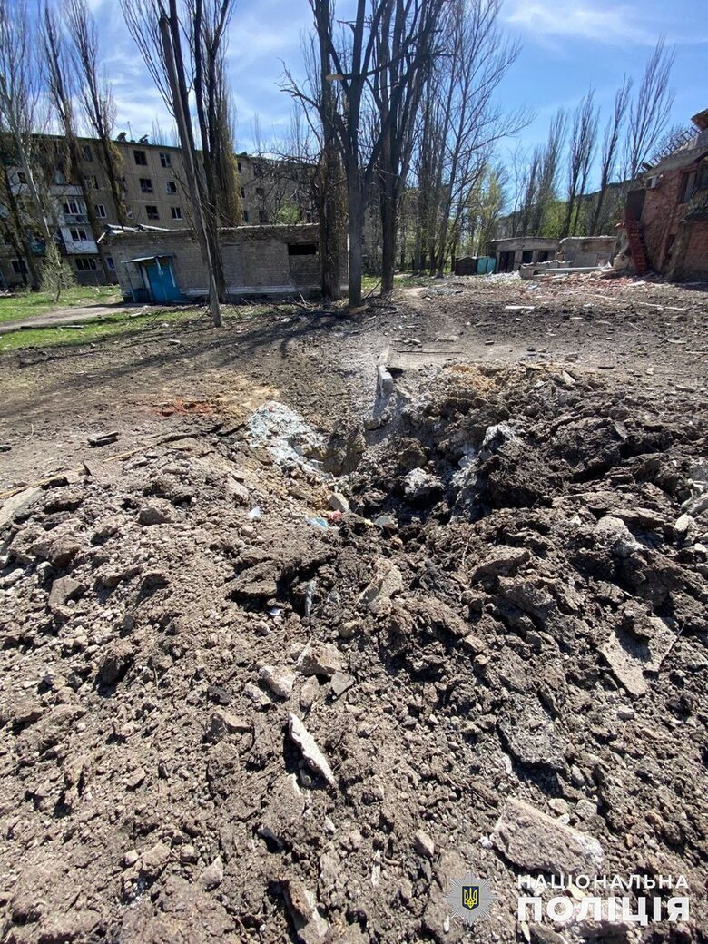 Consequences of enemy shelling of Donetsk region: Russians hit with missiles and drones 06