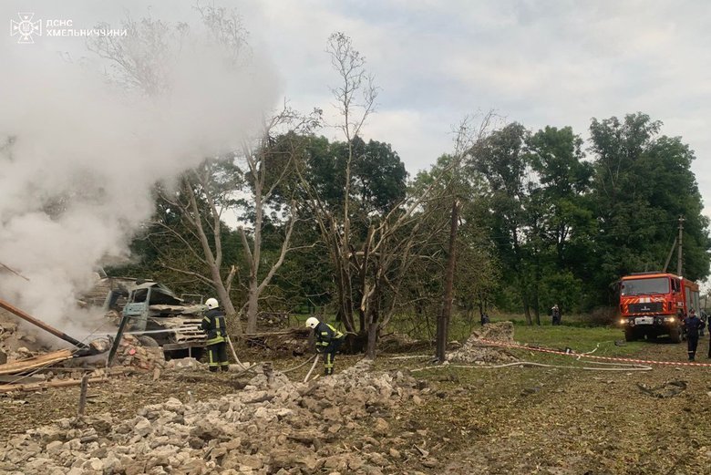 Khmelnytskyi region after the shelling