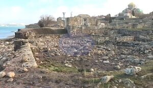 В окупованому Севастополі шторм пошкодив найвідоміший пам’ятник Херсонесу. ФОТО