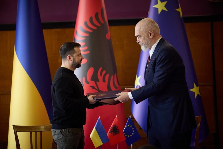 Зеленський в Албанії