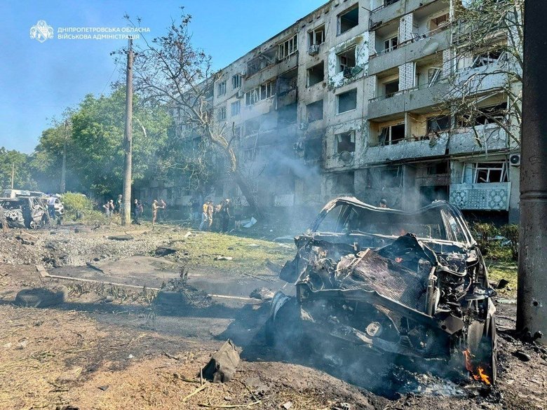 удар по Павлограду