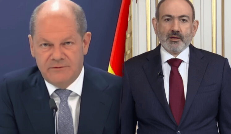 Scholz was asked uncomfortable question about helping Armenia circumvent Russian sanctions