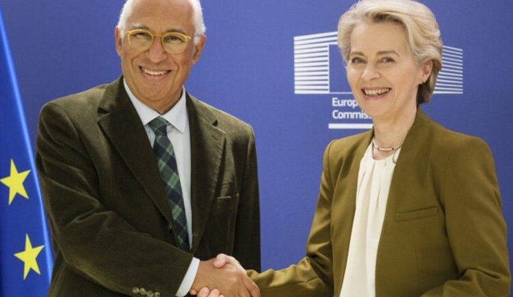 Кошта и фон дер Ляйен - Зеленскому: Мы продолжим работать с вами ради справедливого и устойчивого мира