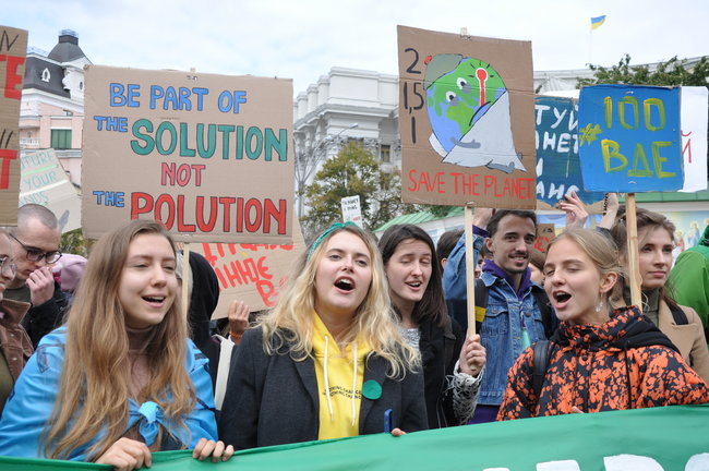 Global Climate Strike held in Kyiv 26