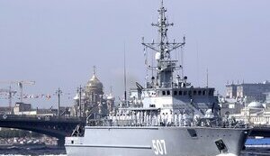 Russian minesweeper "Alexander Obukhov" is put out of action, engine is damaged - DIU. VIDEO