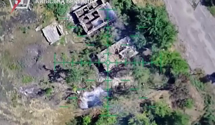 Soldiers of 5th SAB delivered precision strikes on shelters and dugouts of Russian invaders. VIDEO