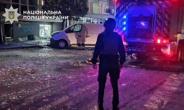 In the Kyiv region, a house and a lorry were destroyed, and a nursery and 20 cars were damaged