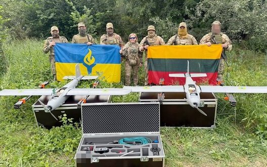 Over 2,500 drones were purchased by Lithuanians for Ukraine as part of Radarom!