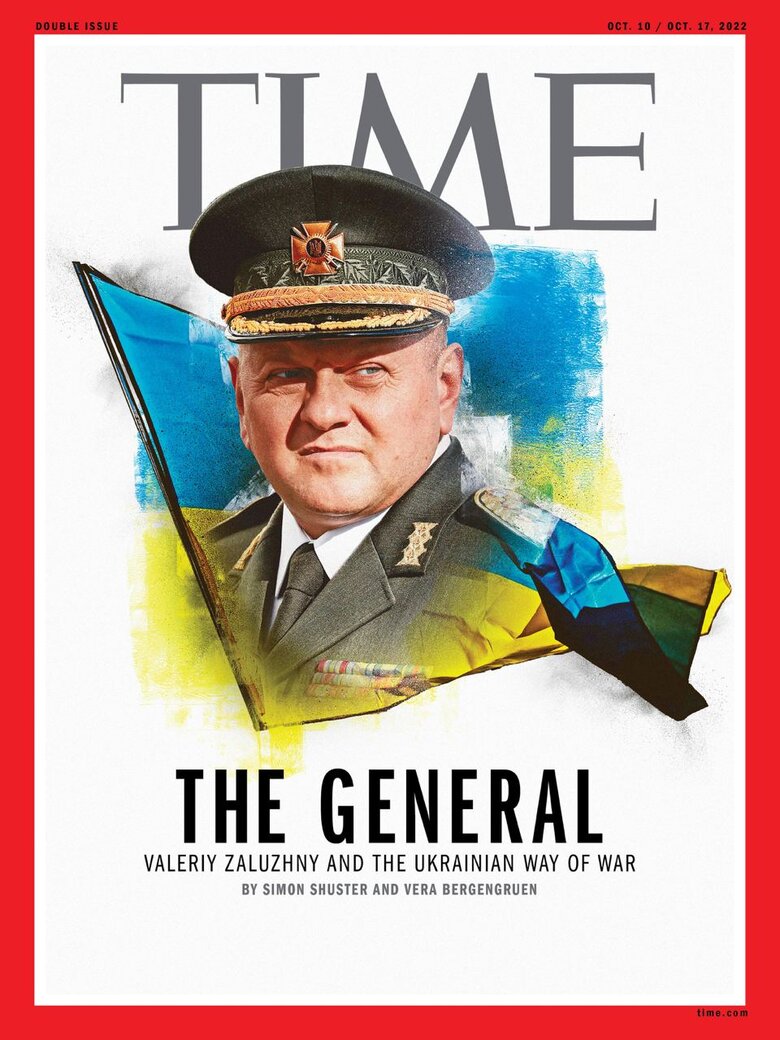 Залужний з’явився на обкладинці жовтневого випуску журналу Time 01